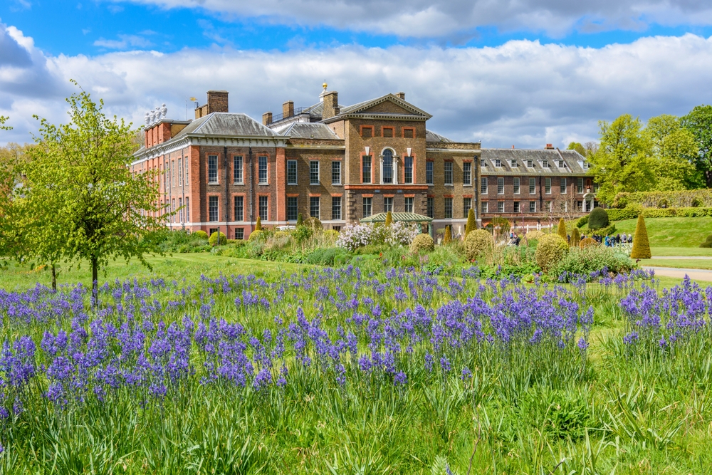 Kensington,Palace,And,Gardens,In,Spring,,London,,Uk